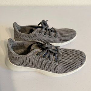 Allbirds Tree Runners Grey Sneakers Size 7